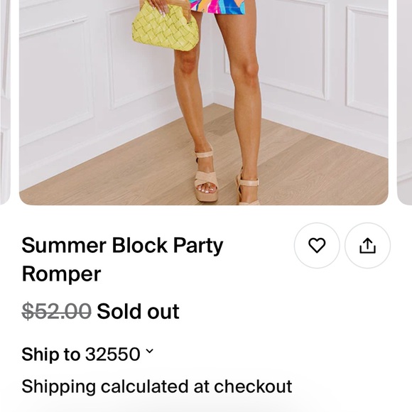 Brand New Colorful Small Impressions Boutique Romper - Picture 4 of 4